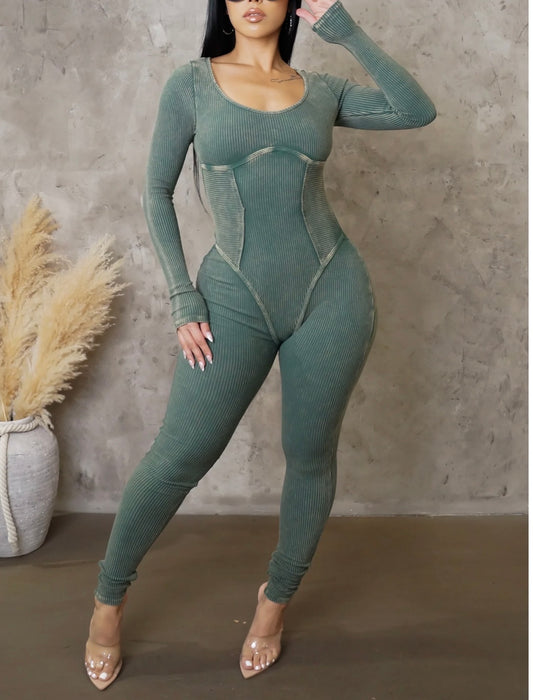 Green Jumpsuit