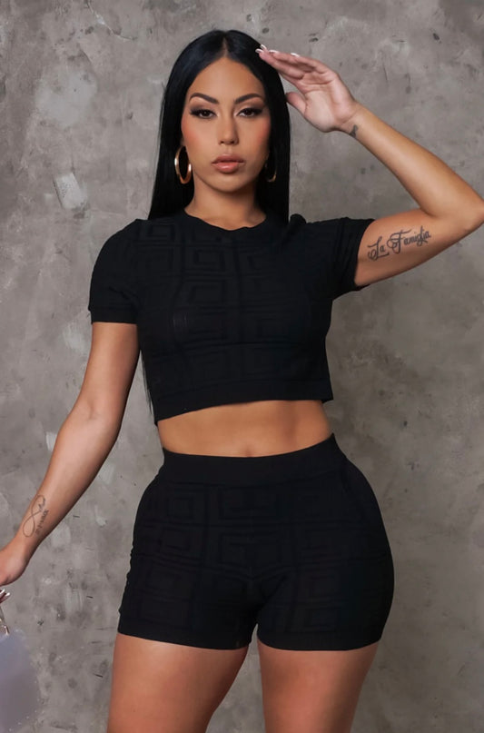 All Things Black 2 Piece Set