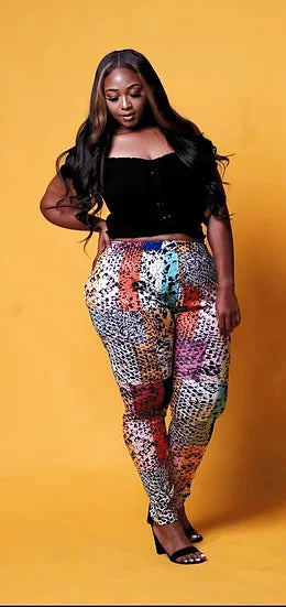 Colorful Stretch Pants