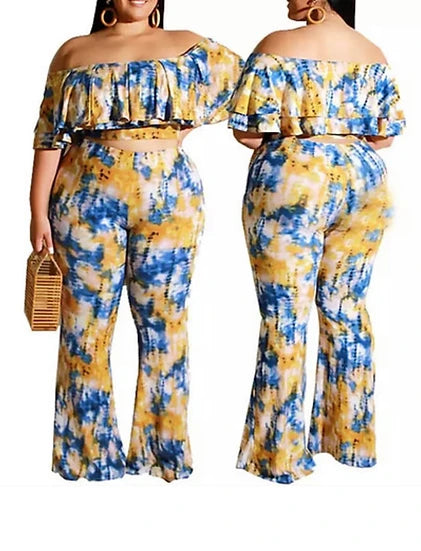 Floral Print 2 Piece Set